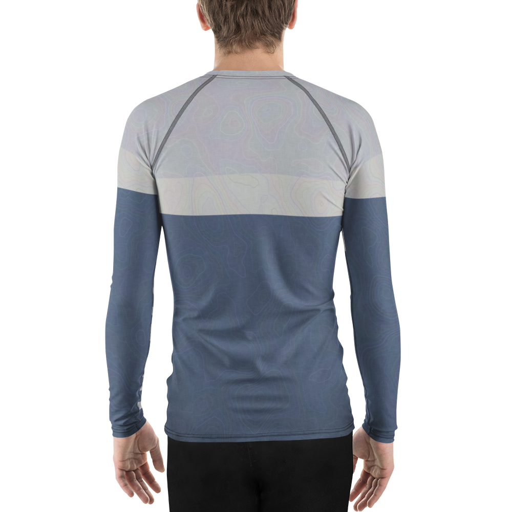 Topo Stripe Base Layer – back (Printful mockup)