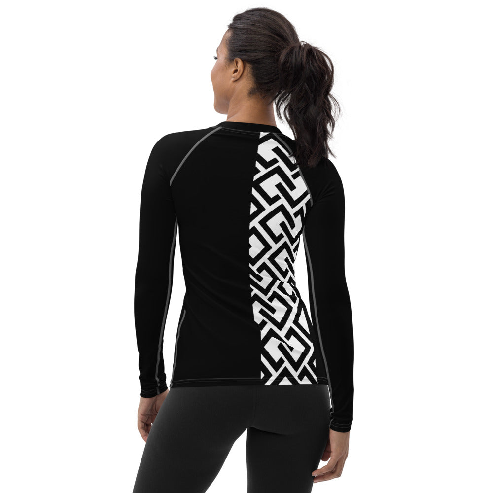 Women's BASED Layer model back