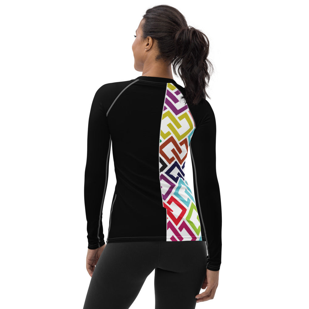 Women's NEON BASED Layer model back