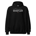 Whistler embroidered hoodie, black, front