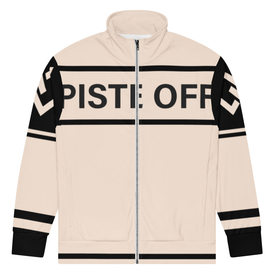 Piste Off in Style. Bling Track Jacket.