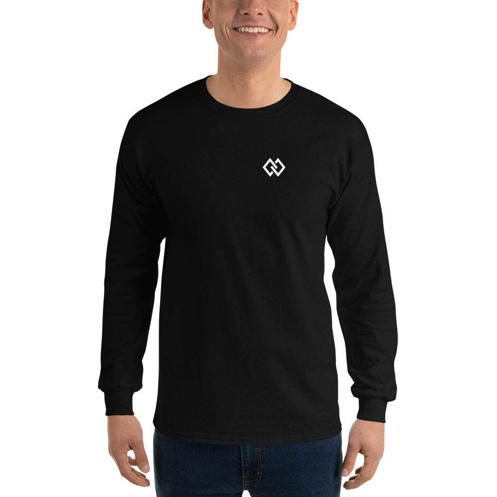 Double Diamond RANGE Long Sleeve — front (half-size left chest)