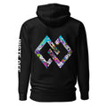 Double Diamond: Park Rat Hoodie – Black, back (Printful mockup)