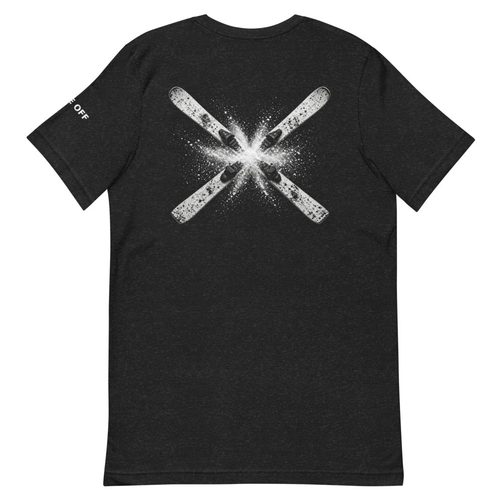 Crossed Skis T-Shirt back