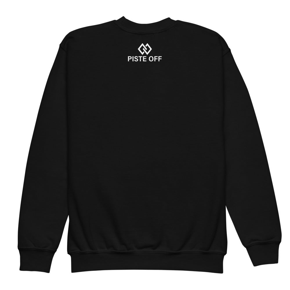 Double Diamond RANGE Youth Crewneck back