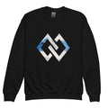 Double Diamond RANGE Youth Crewneck front